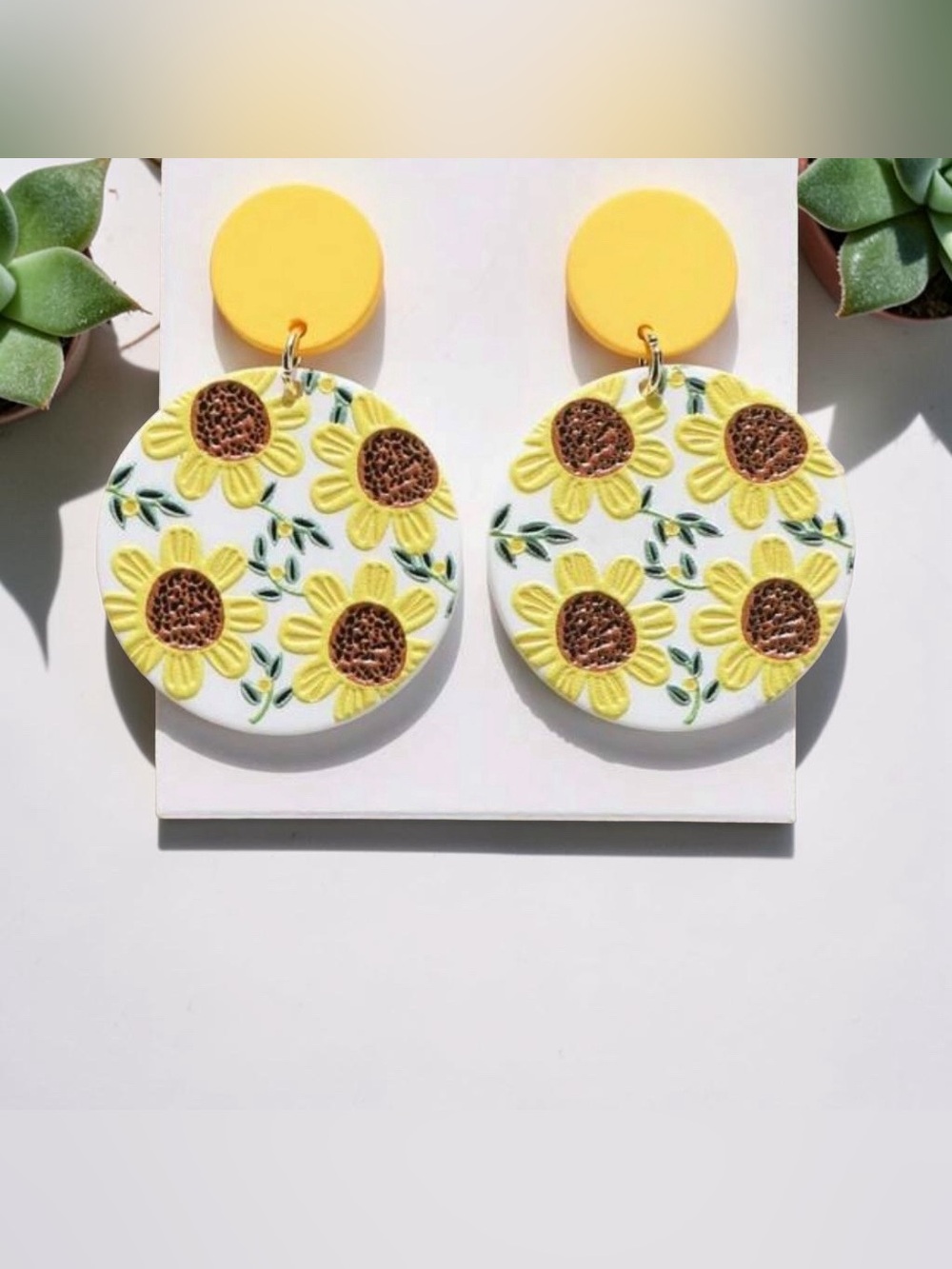 🌻🆕🌻Sunflower Earrings
